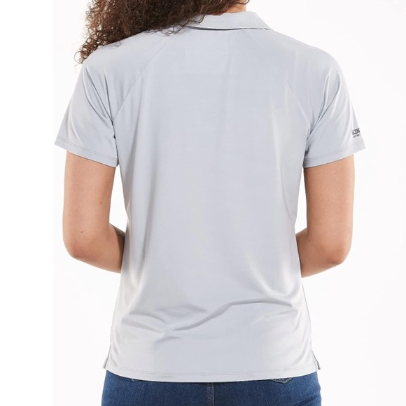 SUNTECT UPF50+ Sun Protective Women's Short Sleeve Various Slate Gray S- XL NWT - Picture 2 of 4